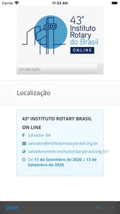 Instituto Rotary Brasil screenshot 1