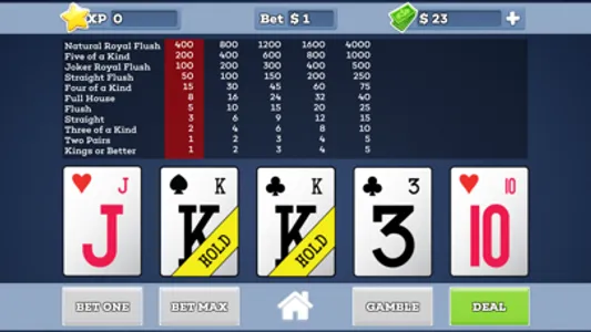 Joker Wild * Video Poker screenshot 0