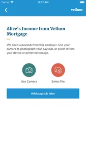 Vellum Mortgage screenshot 2