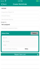 Bus Inspection Maintenance App screenshot 4