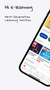 Hi e-learning screenshot 0