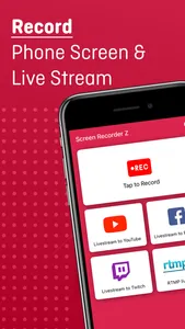 Screen Recorder Z - Livestream screenshot 0