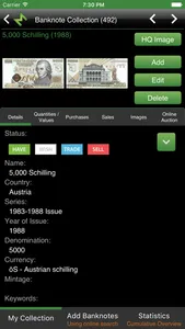 Banknote Mate Mobile screenshot 1