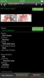 Banknote Mate Mobile screenshot 6