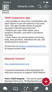 Edwards Tavr Talk App screenshot 2