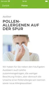 Pollentrend screenshot 2