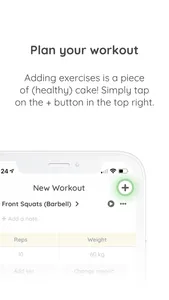 Pace: Workout Planner Gym Log screenshot 1
