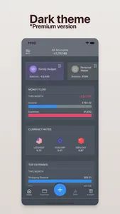 Flowmo - budget tracking app screenshot 1