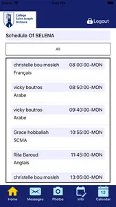 CSJ Antoura - Parents App screenshot 2