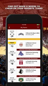 Winthrop Athletics screenshot 1