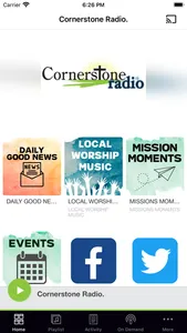 Cornerstone Radio. screenshot 0