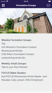 Carroll Campus Ministry screenshot 2