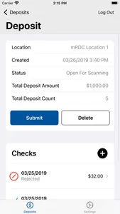 F&M Mobile Remote Deposit screenshot 2