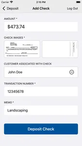 F&M Mobile Remote Deposit screenshot 3