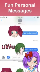 Anime Sticker Emoji Maker screenshot 1