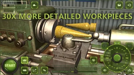 Lathe Machine 3D screenshot 2