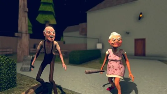 Grandpa And Granny Escape screenshot 1