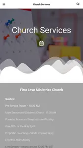 First Love Ministries Church screenshot 2