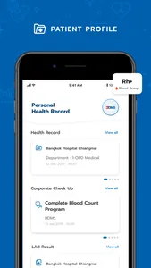 BDMS Healthpassport screenshot 2