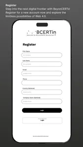 BlockCerts BCERTin screenshot 3