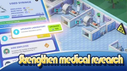 Sim Hospital BuildIt-Idle Game screenshot 5