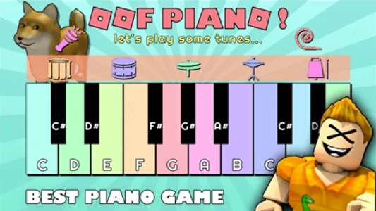 Oof Piano for Roblox Robux screenshot 0