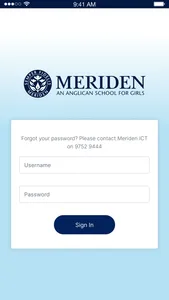 Meriden App screenshot 1