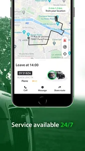 Caocao – chauffeurs VTC Paris screenshot 1