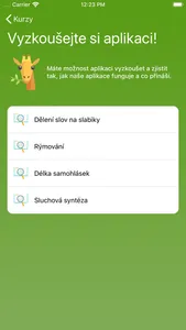 Pavučinka - Sluchové vnímání screenshot 1