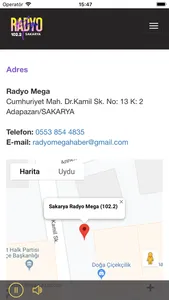 Radyo Mega Sakarya screenshot 2