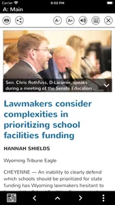 Wyoming Tribune Eagle News screenshot 4
