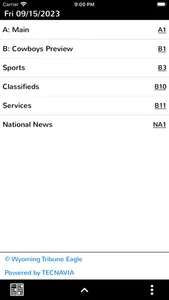 Wyoming Tribune Eagle News screenshot 5