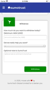 SumoTrust: Save & Invest Now screenshot 2