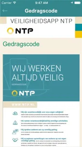 Veiligheidsapp NTP screenshot 1