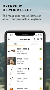 STIHL connected US screenshot 2