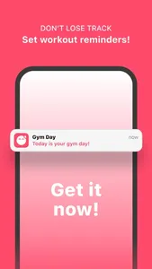 Gym Day: 1 Tap Workout Tracker screenshot 4