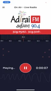 Adirai FM 90.4 - Online Radio screenshot 1