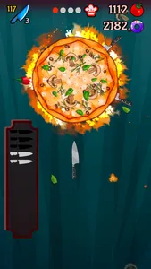 Food Cut - knife games screenshot 1