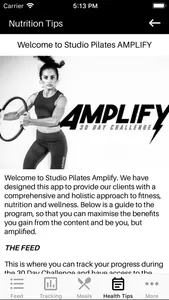 Studio Pilates Amplify screenshot 3