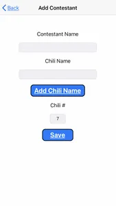 Chili Cook-Off Score Board screenshot 3