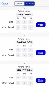 Chili Cook-Off Score Board screenshot 6