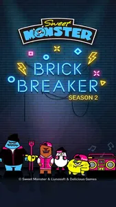 Brick Breaker: SweetMonster screenshot 0