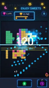 Brick Breaker: SweetMonster screenshot 4