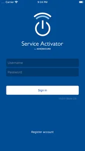 AddSecure Service Activator screenshot 0