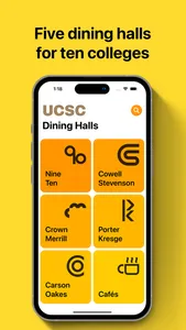 UCSC Dining - Menu screenshot 0