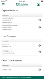 First Choice CCU Mobile screenshot 1