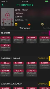 Oman Cinemas & Showtimes screenshot 2