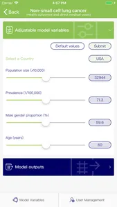 Normin disease model portal screenshot 4