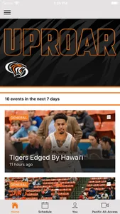 Pacific Tigers Athletics screenshot 0