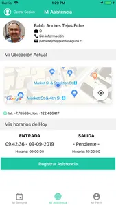 PuntoSeguro Móvil screenshot 1